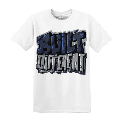 VaporMax-Plus-Midnight-Navy-White-Metallic-Silver-NastyJamz-T-Shirt-Match-Built-Different