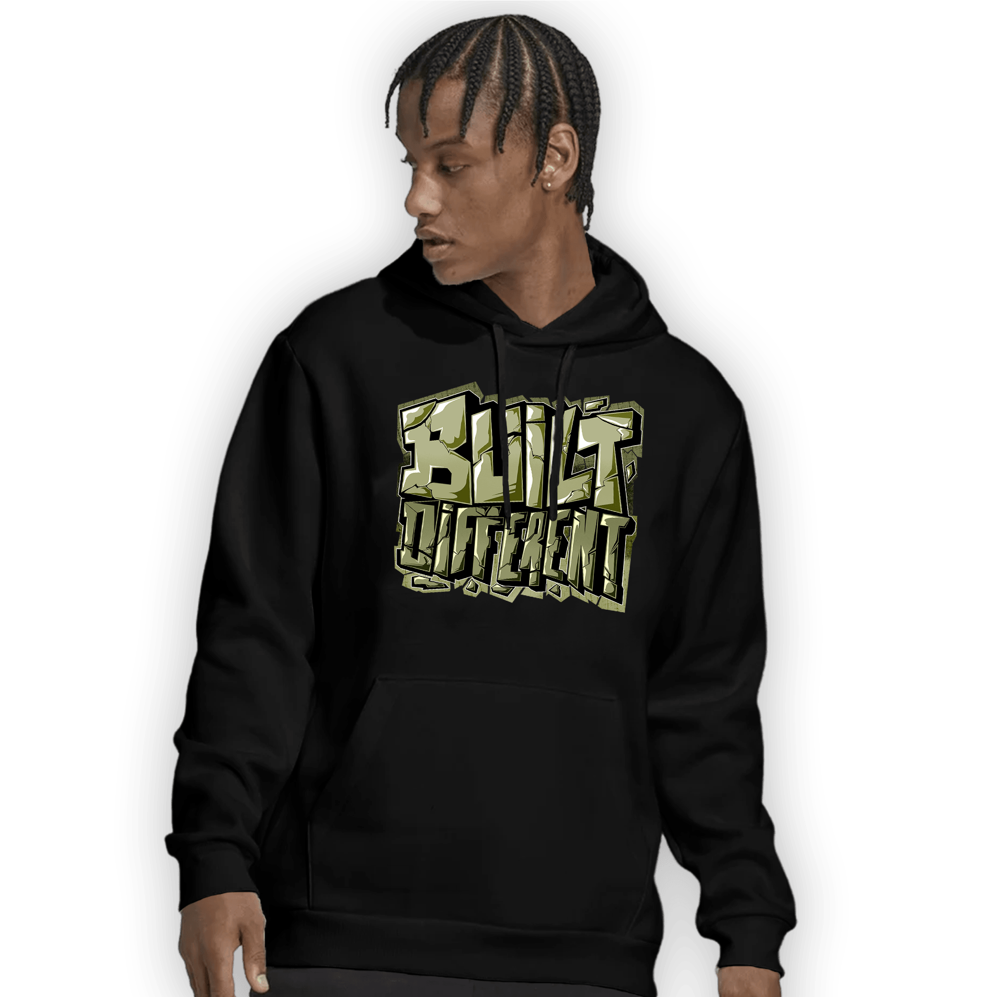 Yeezy Slide Resin Hoodie Match Built Different - NastyJamz