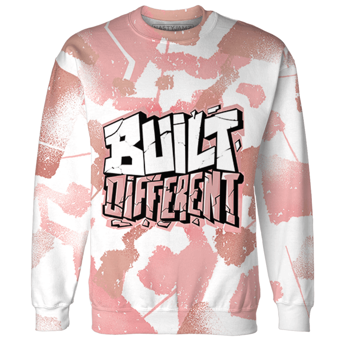 Low Legend Pink 11s Sweatshirt Match Built Different 3D All-Over Print Broken - NastyJamz