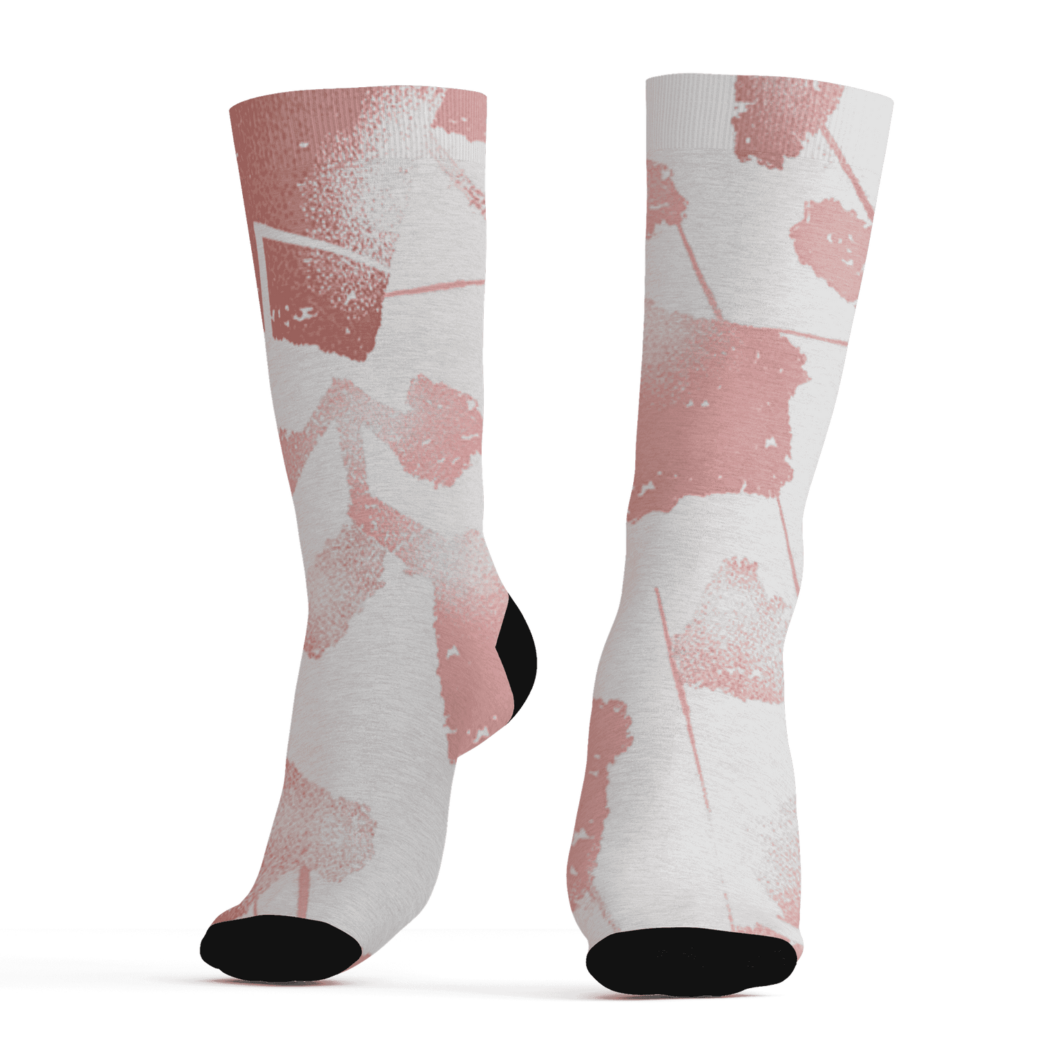 Low Legend Pink 11s Socks Match Built Different 3D All-Over Print Broken - NastyJamz