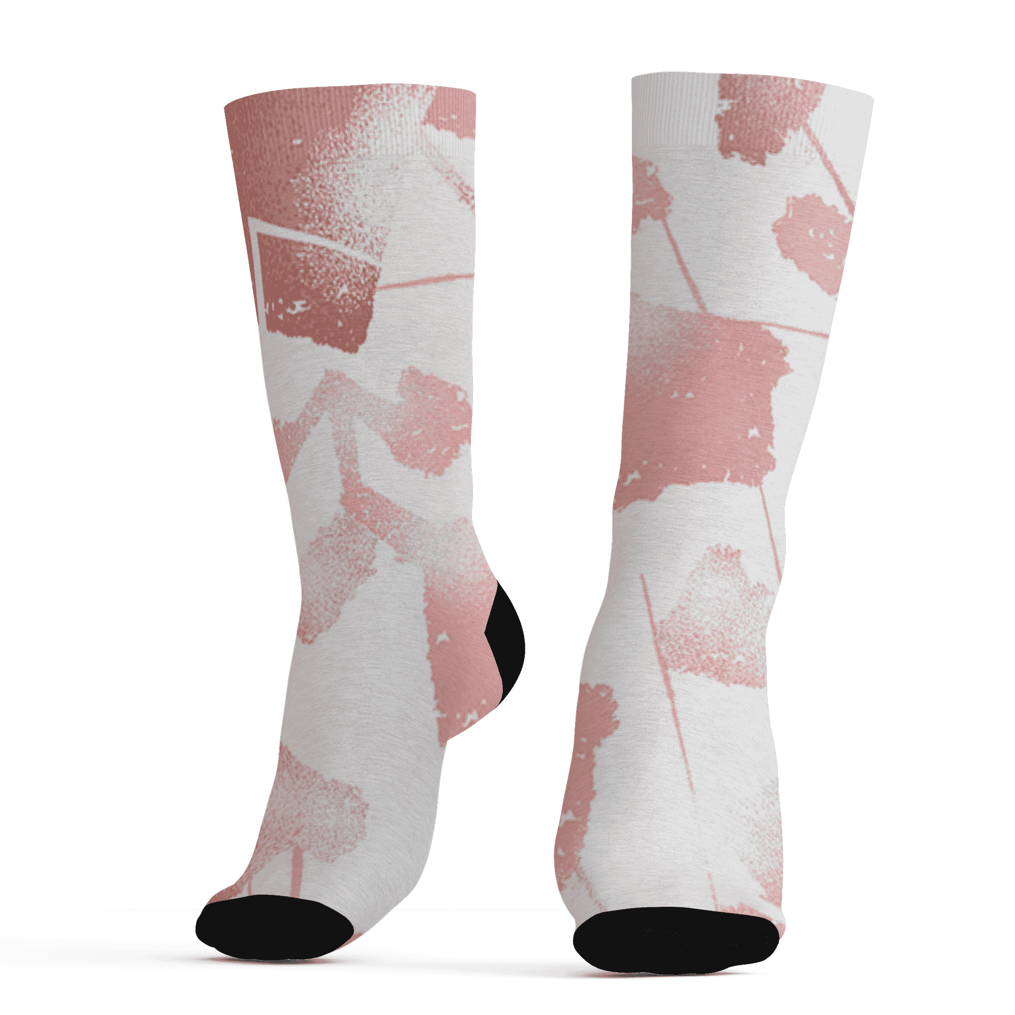 Low Legend Pink 11s Socks Match Built Different 3D All-Over Print Broken - NastyJamz