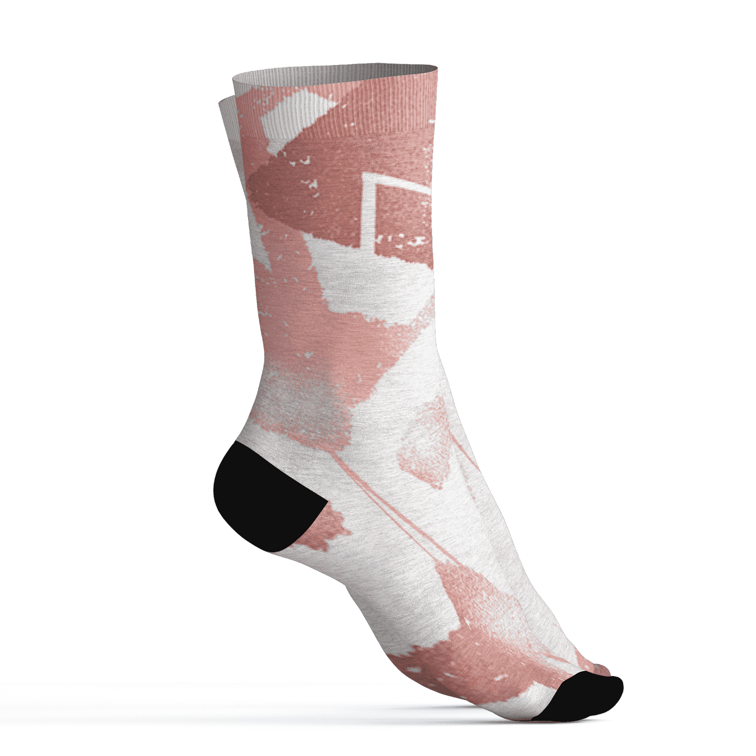 Low Legend Pink 11s Socks Match Built Different 3D All-Over Print Broken - NastyJamz