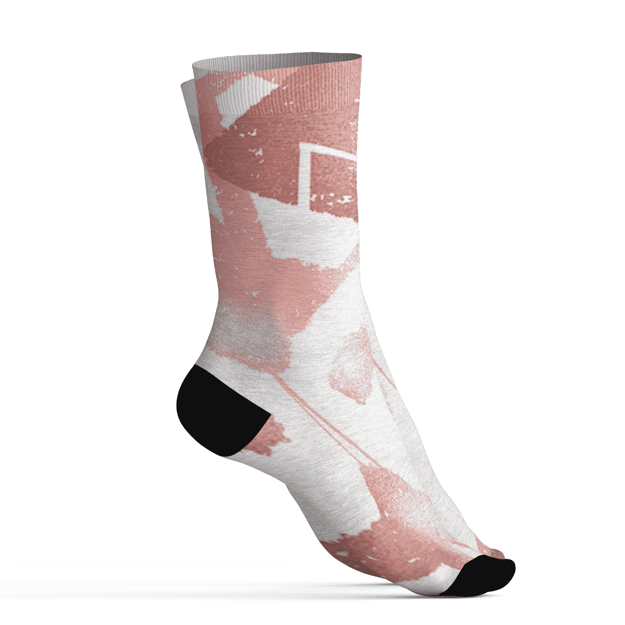 Low Legend Pink 11s Socks Match Built Different 3D All-Over Print Broken - NastyJamz