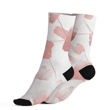 Low Legend Pink 11s Socks Match Built Different 3D All-Over Print Broken - NastyJamz