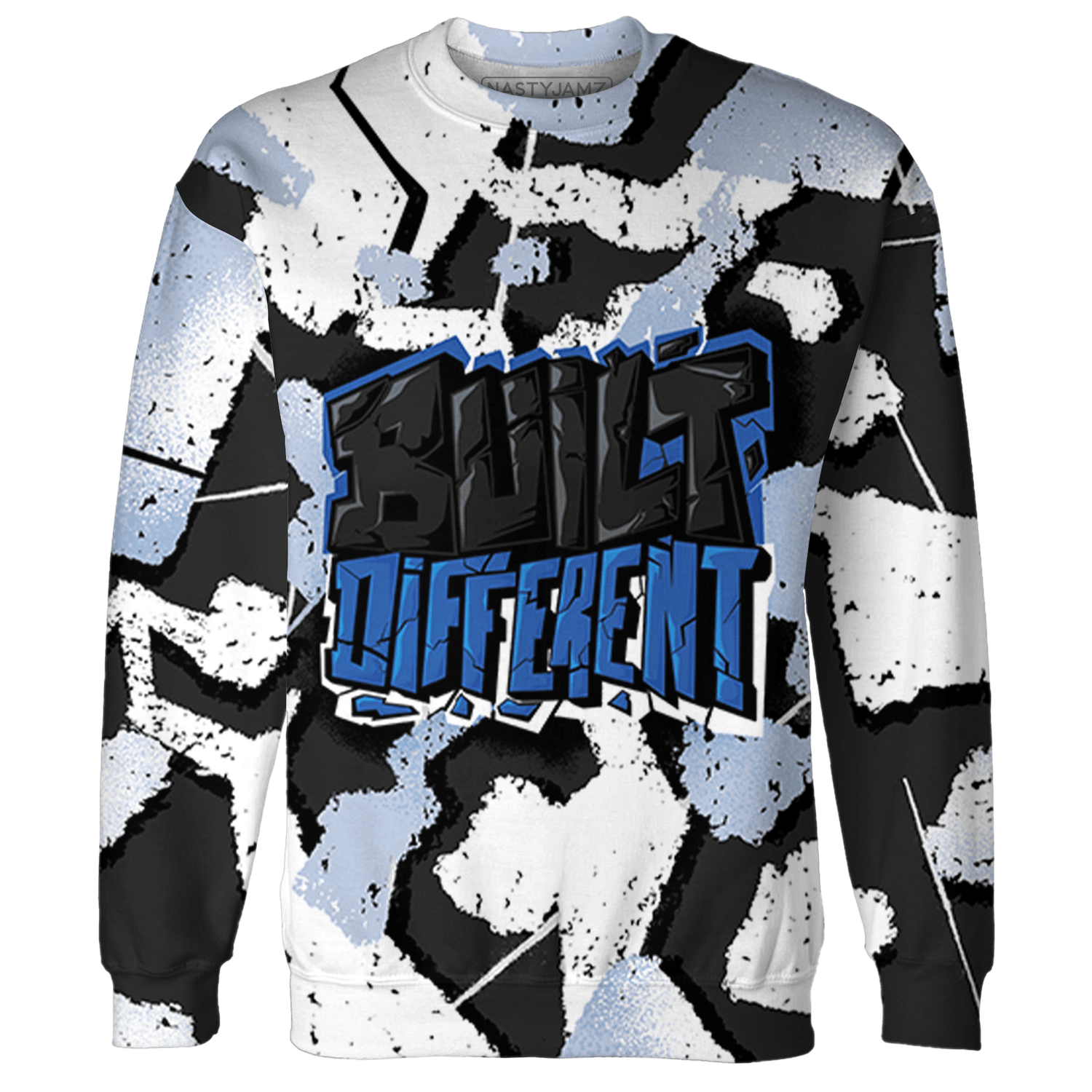 Low Space Jamz 11s Sweatshirt Match Built Different 3D All-Over Print Broken - NastyJamz