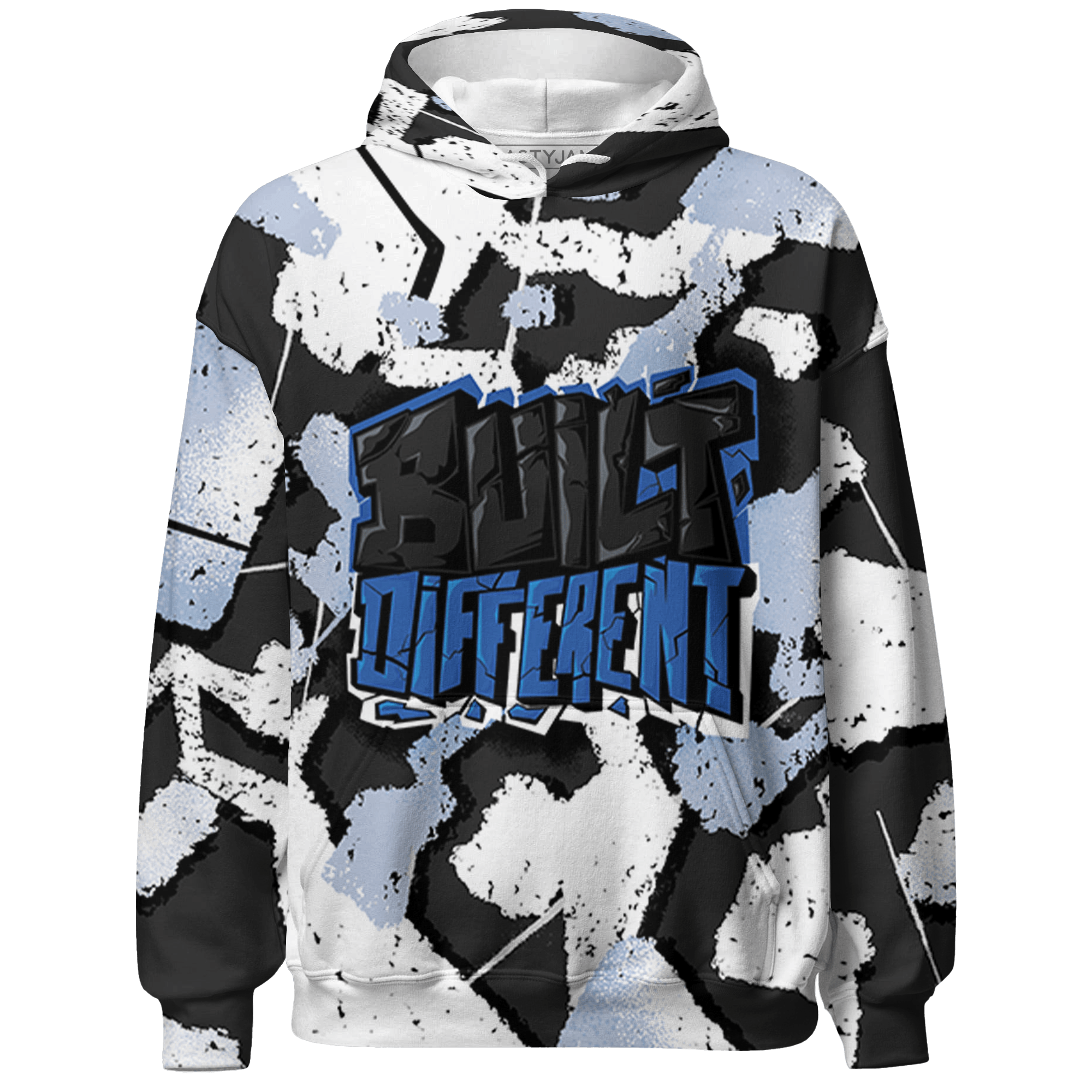 Low Space Jamz 11s Hoodie Match Built Different 3D All-Over Print Broken - NastyJamz