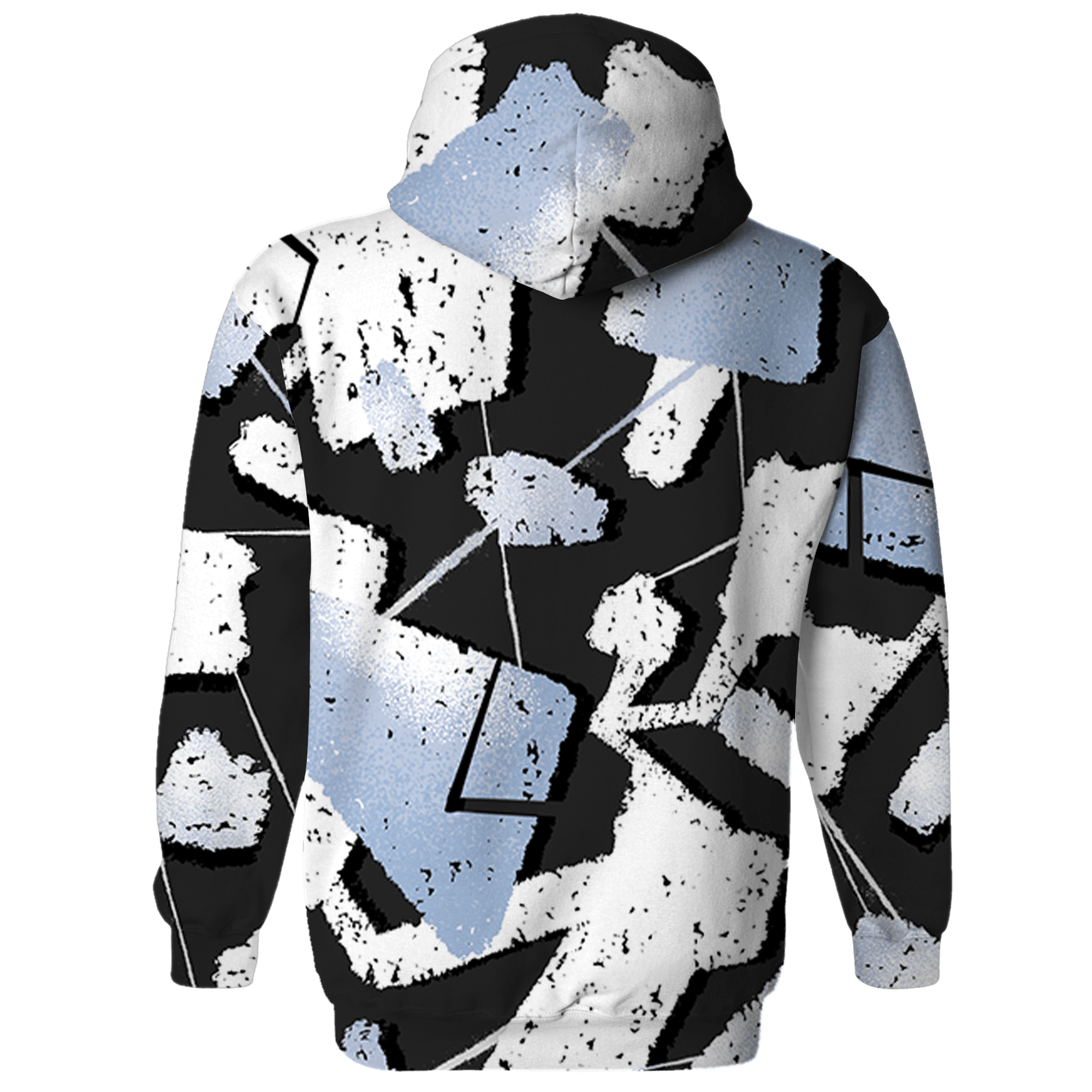 Low Space Jamz 11s Hoodie Match Built Different 3D All-Over Print Broken - NastyJamz