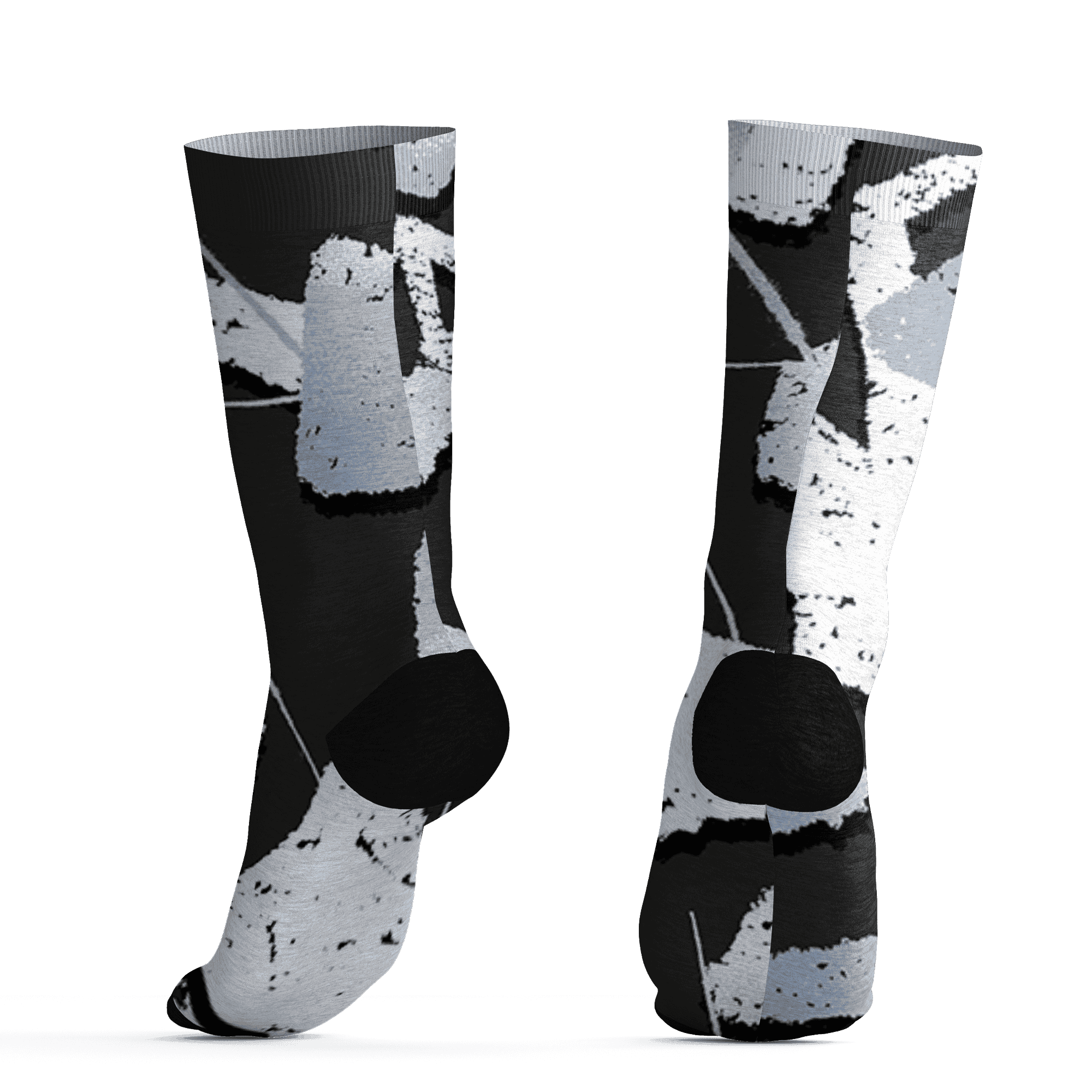 Low Space Jamz 11s Socks Match Built Different 3D All-Over Print Broken - NastyJamz