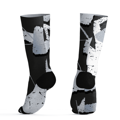 Low Space Jamz 11s Socks Match Built Different 3D All-Over Print Broken - NastyJamz