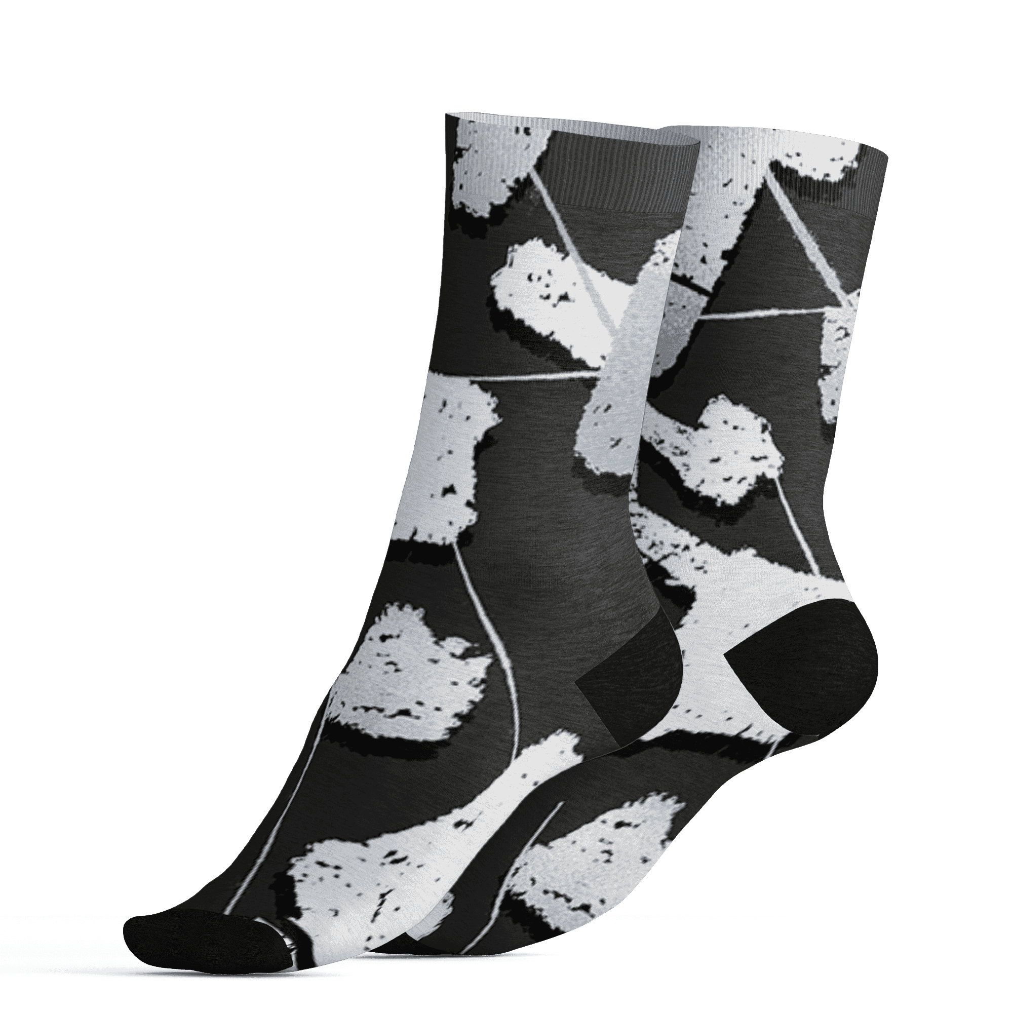 Low Space Jamz 11s Socks Match Built Different 3D All-Over Print Broken - NastyJamz