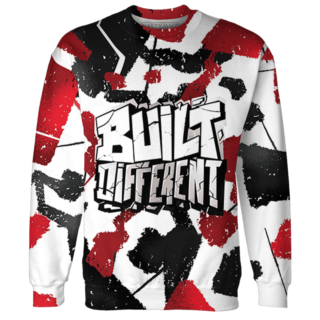 Retro Red Taxi 12s Hoodie Match Built Different 3D All-Over Print - NastyJamz