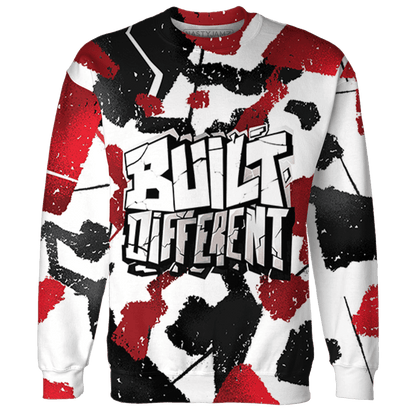 Retro Red Taxi 12s Hoodie Match Built Different 3D All-Over Print - NastyJamz