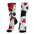 Retro Red Taxi 12s Socks Match Built Different 3D All-Over Print Broken - NastyJamz