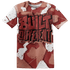 Dune Red 13s T Shirt Match Built Different 3D All-Over Print Broken - NastyJamz