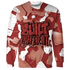 Dune Red 13s Sweatshirt Match Built Different 3D All-Over Print Broken - NastyJamz