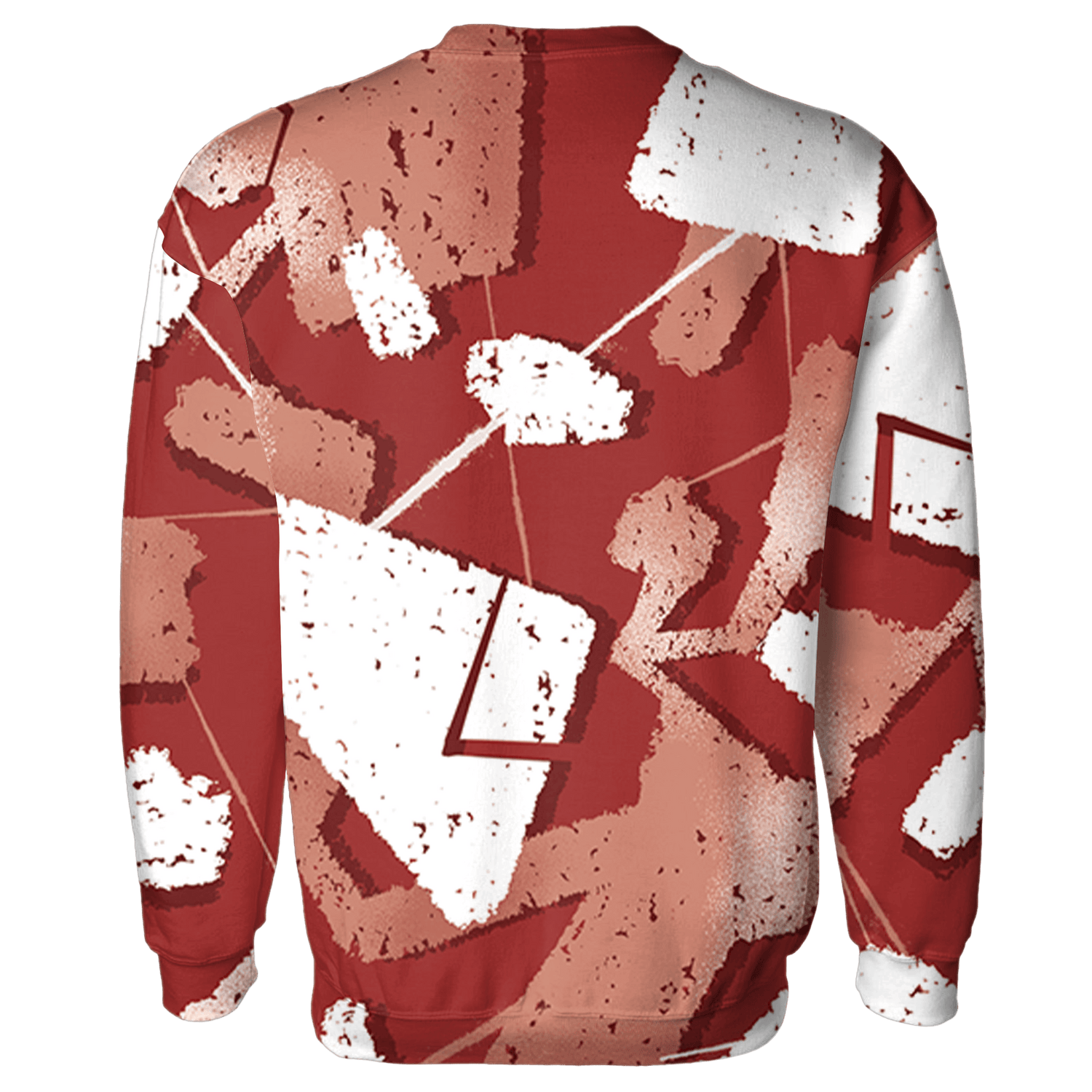 Dune Red 13s Sweatshirt Match Built Different 3D All-Over Print Broken - NastyJamz