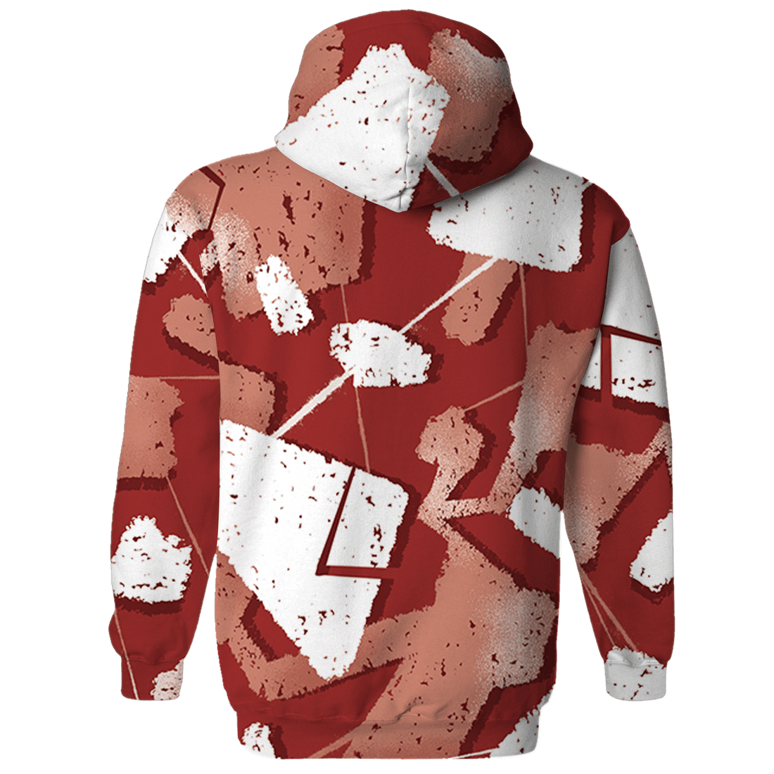 Dune Red 13s Hoodie Match Built Different 3D All-Over Print Broken - NastyJamz