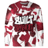 High 85 Metallic Burgundy 1s Sweatshirt Match Built Different 3D All-Over Print Broken - NastyJamz
