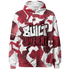 High 85 Metallic Burgundy 1s Hoodie Match Built Different 3D All-Over Print Broken - NastyJamz