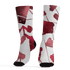 High 85 Metallic Burgundy 1s Socks Match Built Different 3D All-Over Print Broken - NastyJamz