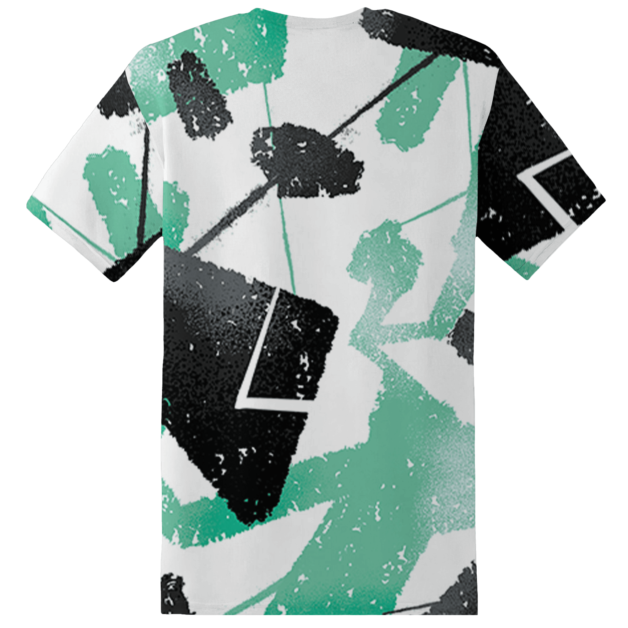 High OG Green Glow 1s T Shirt Match Built Different 3D All-Over Print Broken - NastyJamz