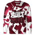 High White Team Red 1s Sweatshirt Match Built Different 3D All-Over Print Broken - NastyJamz