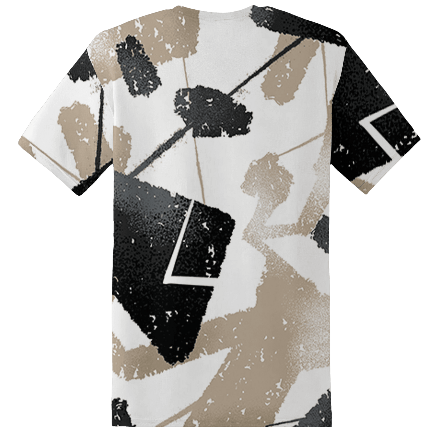 Latte 1s T Shirt Match Built Different 3D All-Over Print Broken - NastyJamz