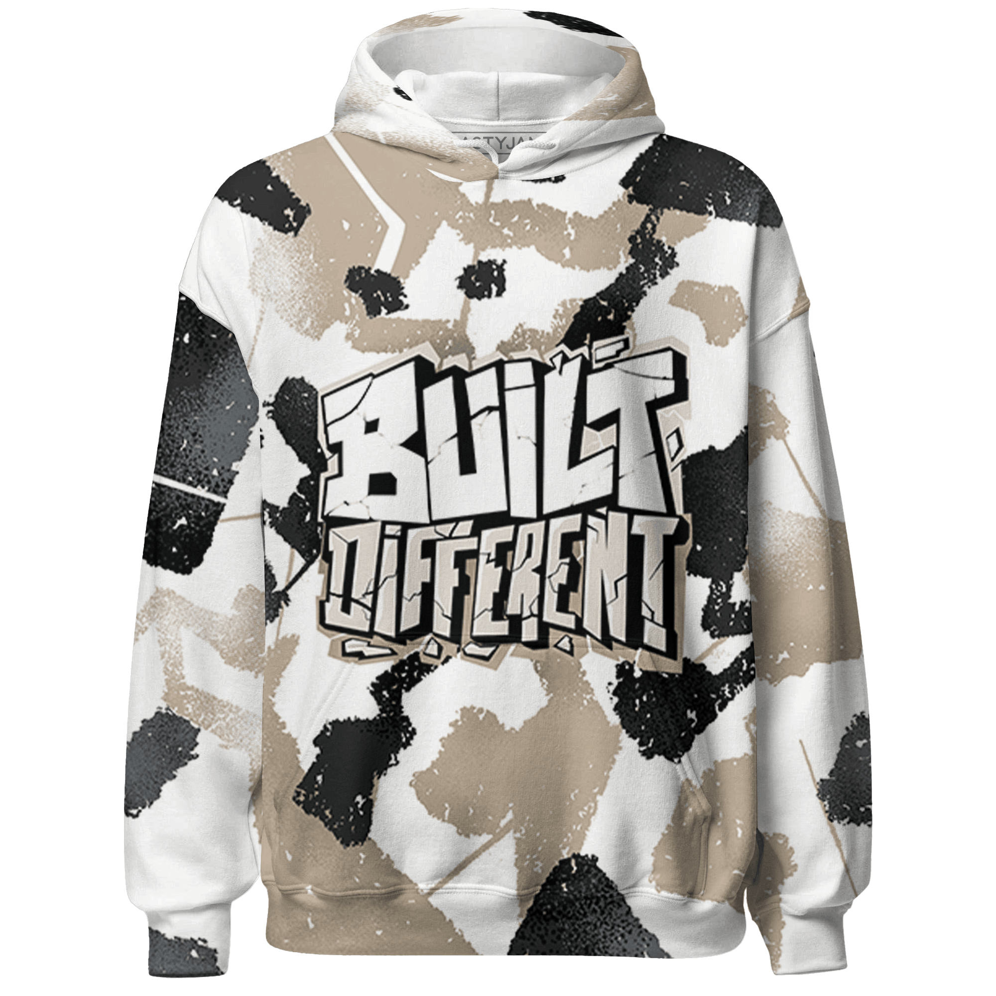 Latte 1s Sweatshirt Match Built Different 3D All-Over Print - NastyJamz