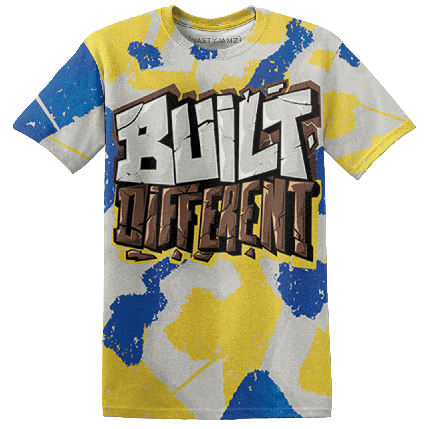 Low OG Canary TVSC 1s T Shirt Match Built Different 3D All-Over Print Broken - NastyJamz