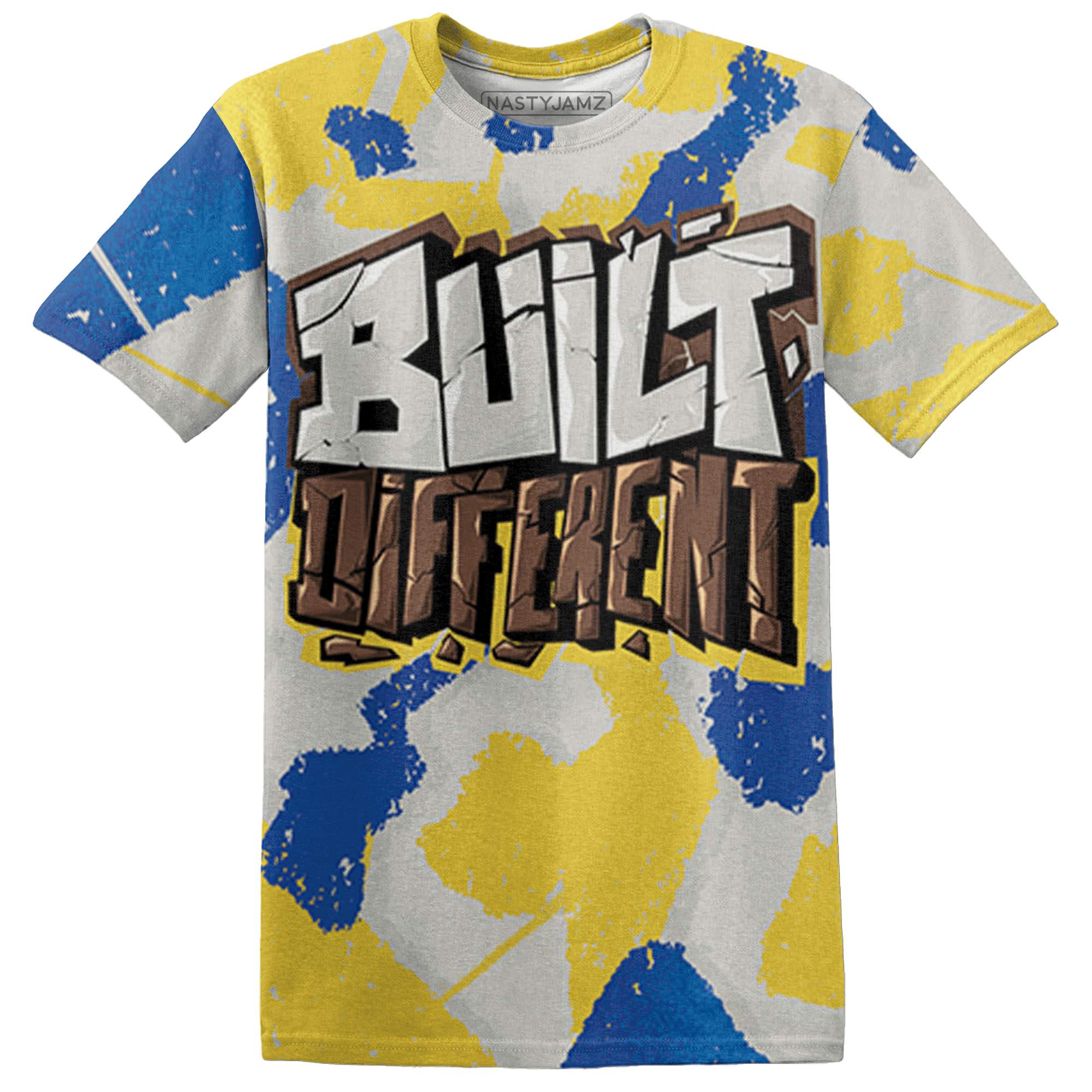 Low OG Canary TVSC 1s T Shirt Match Built Different 3D All-Over Print Broken - NastyJamz