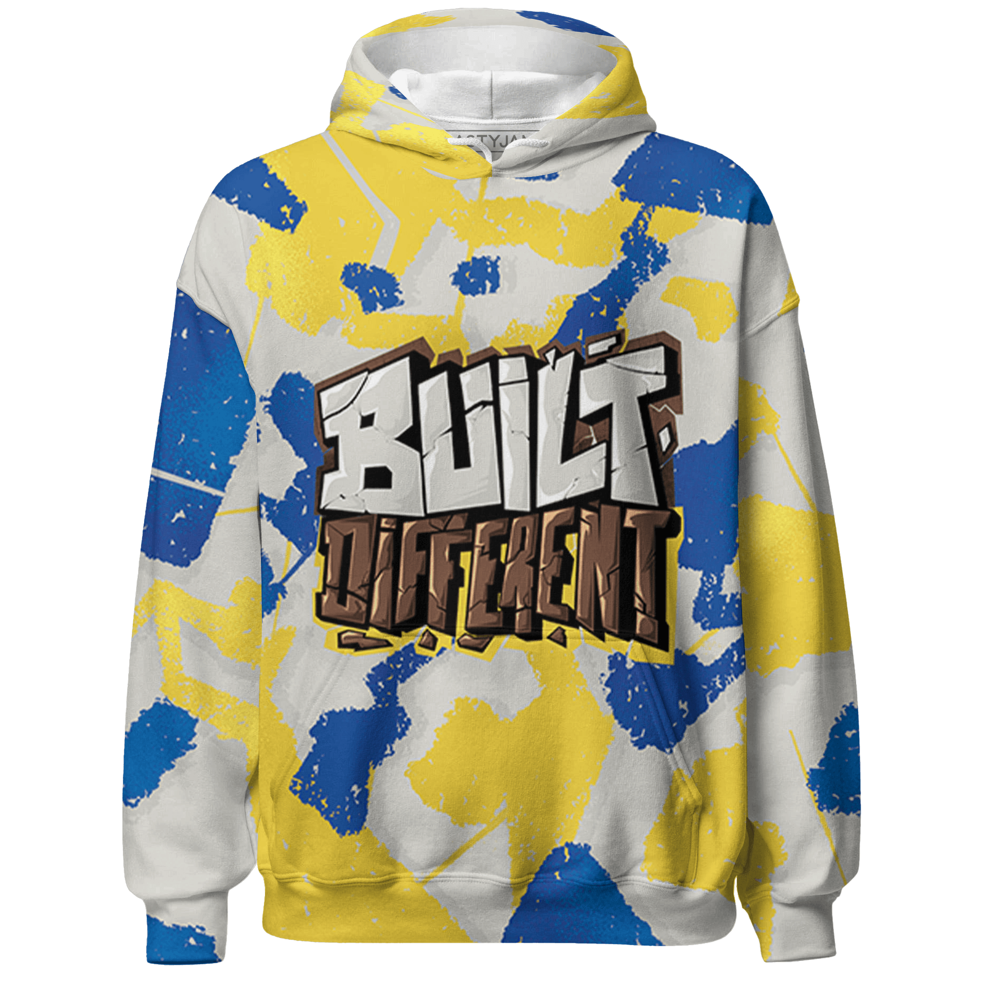 Low OG Canary TVSC 1s Hoodie Match Built Different 3D All-Over Print Broken - NastyJamz