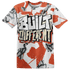 Georgia Peach 3s T Shirt Match Built Different 3D All-Over Print Broken - NastyJamz