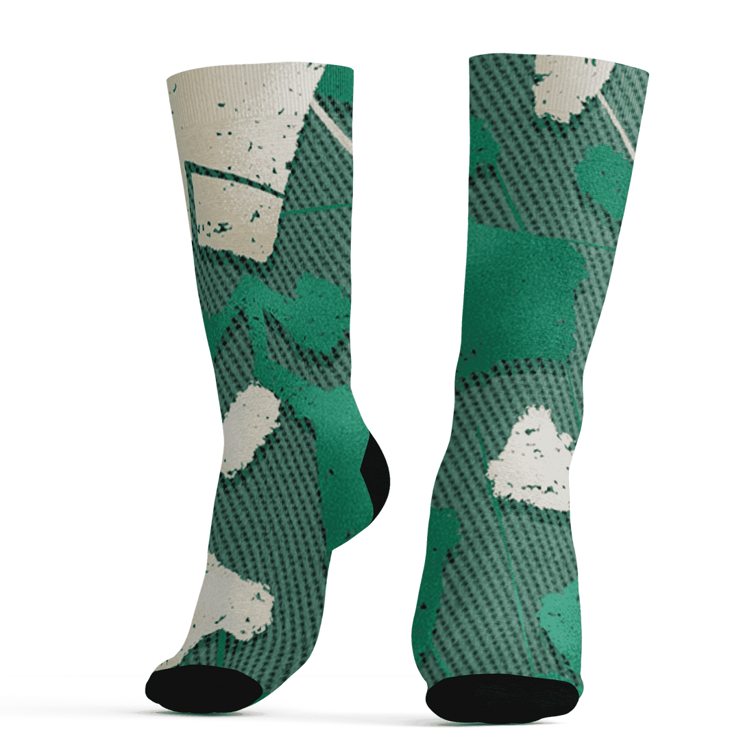 Nina CN Abney 3s Socks Match Built Different 3D All-Over Print Broken - NastyJamz