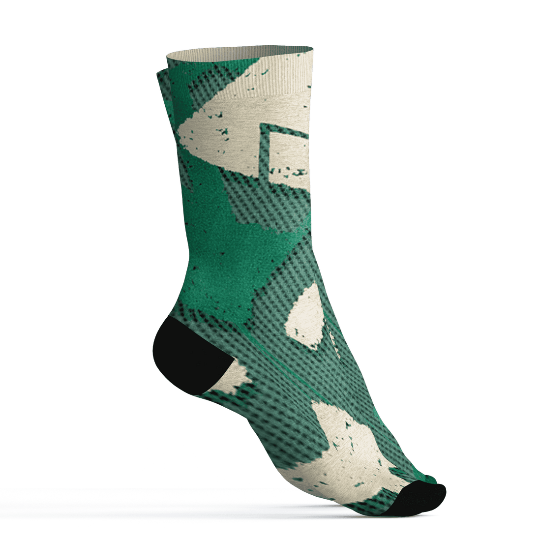 Nina CN Abney 3s Socks Match Built Different 3D All-Over Print Broken - NastyJamz
