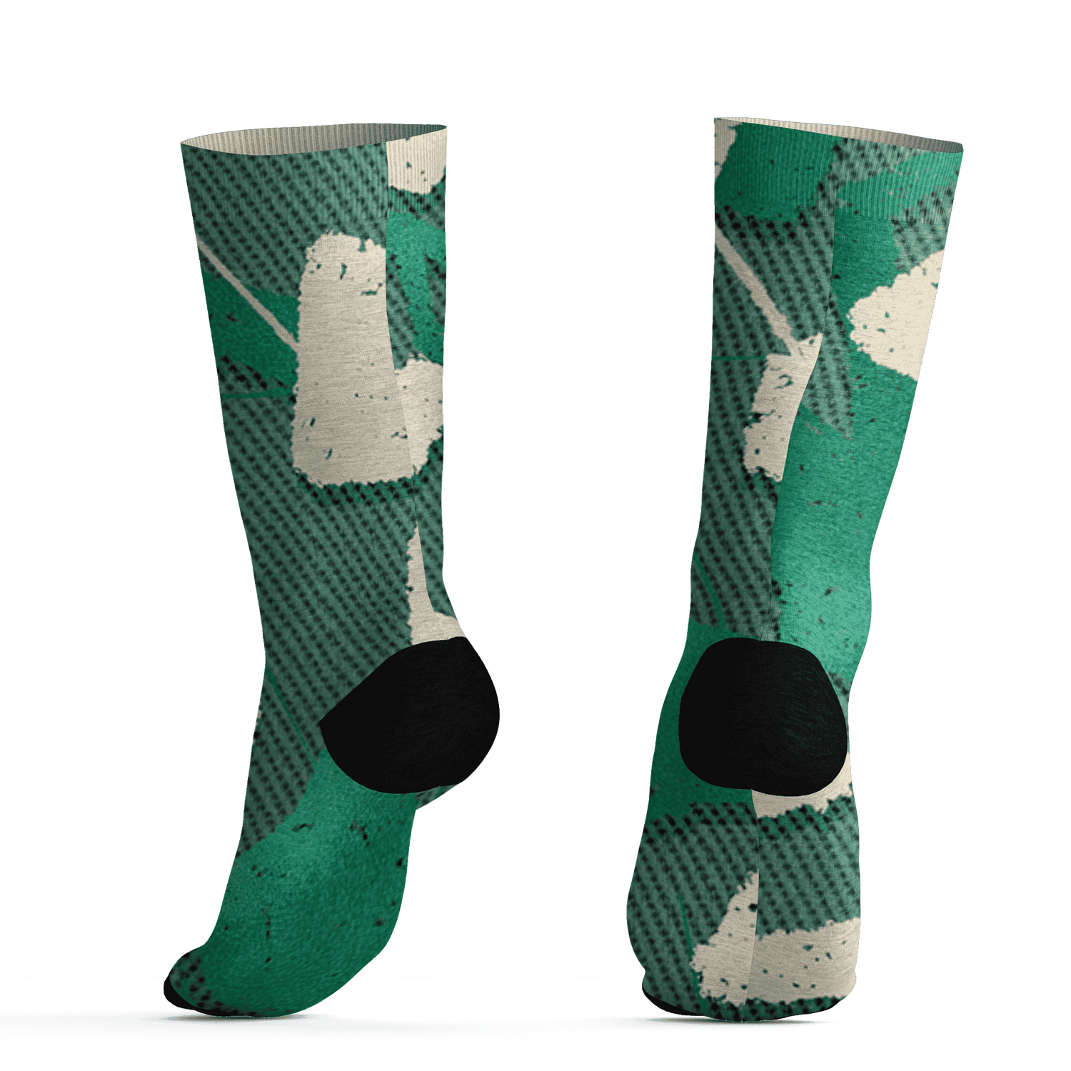 Nina CN Abney 3s Socks Match Built Different 3D All-Over Print Broken - NastyJamz