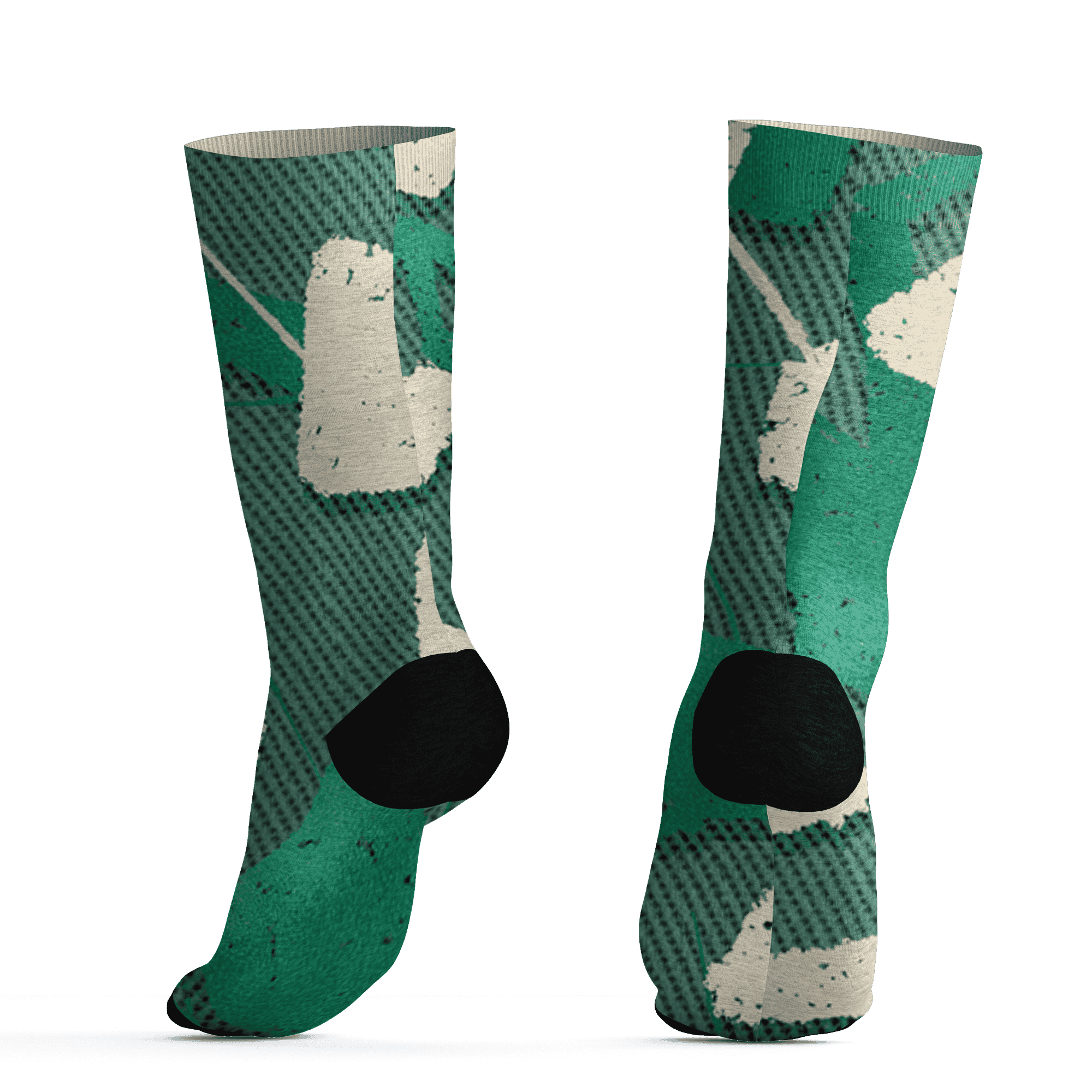 Nina CN Abney 3s Socks Match Built Different 3D All-Over Print Broken - NastyJamz