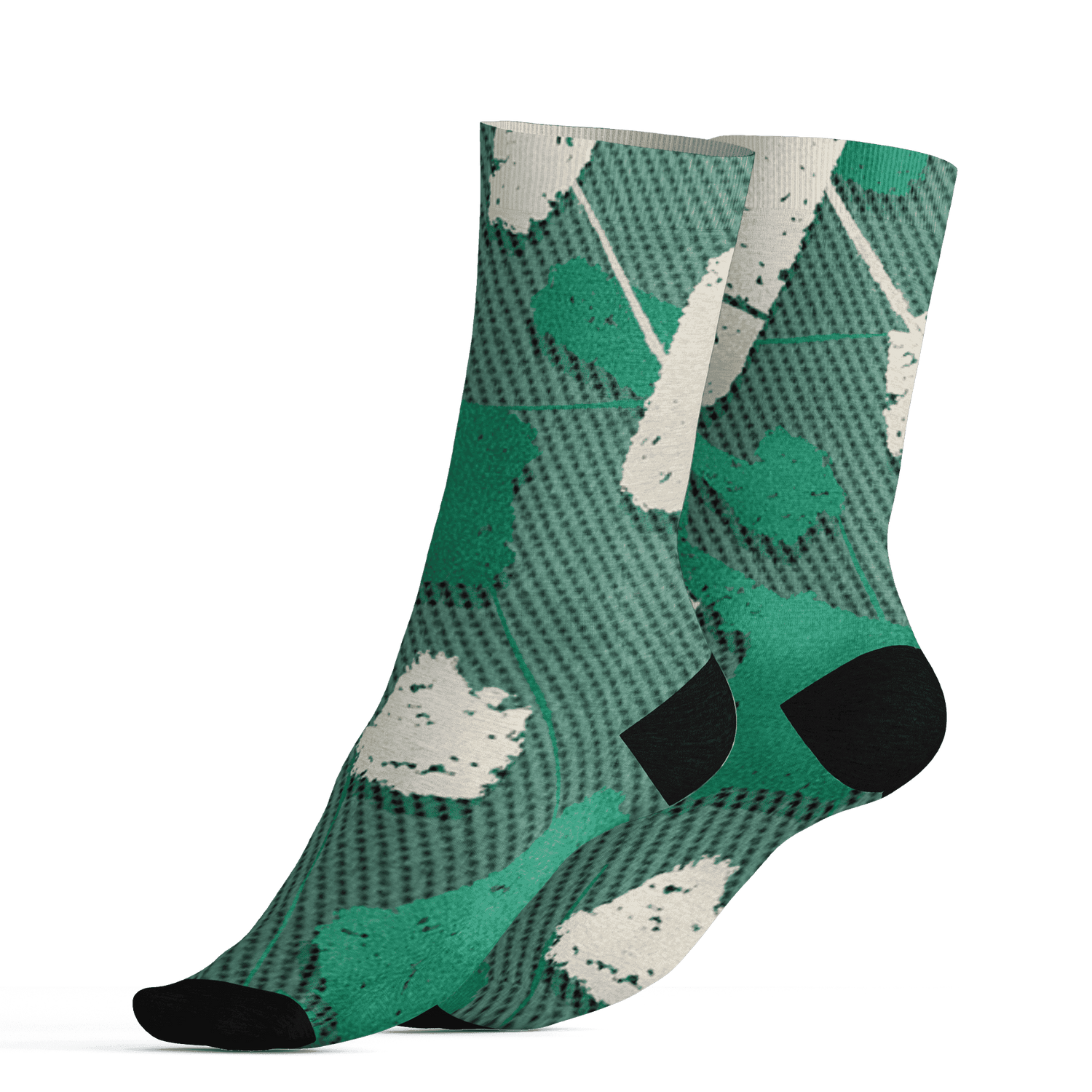 Nina CN Abney 3s Socks Match Built Different 3D All-Over Print Broken - NastyJamz
