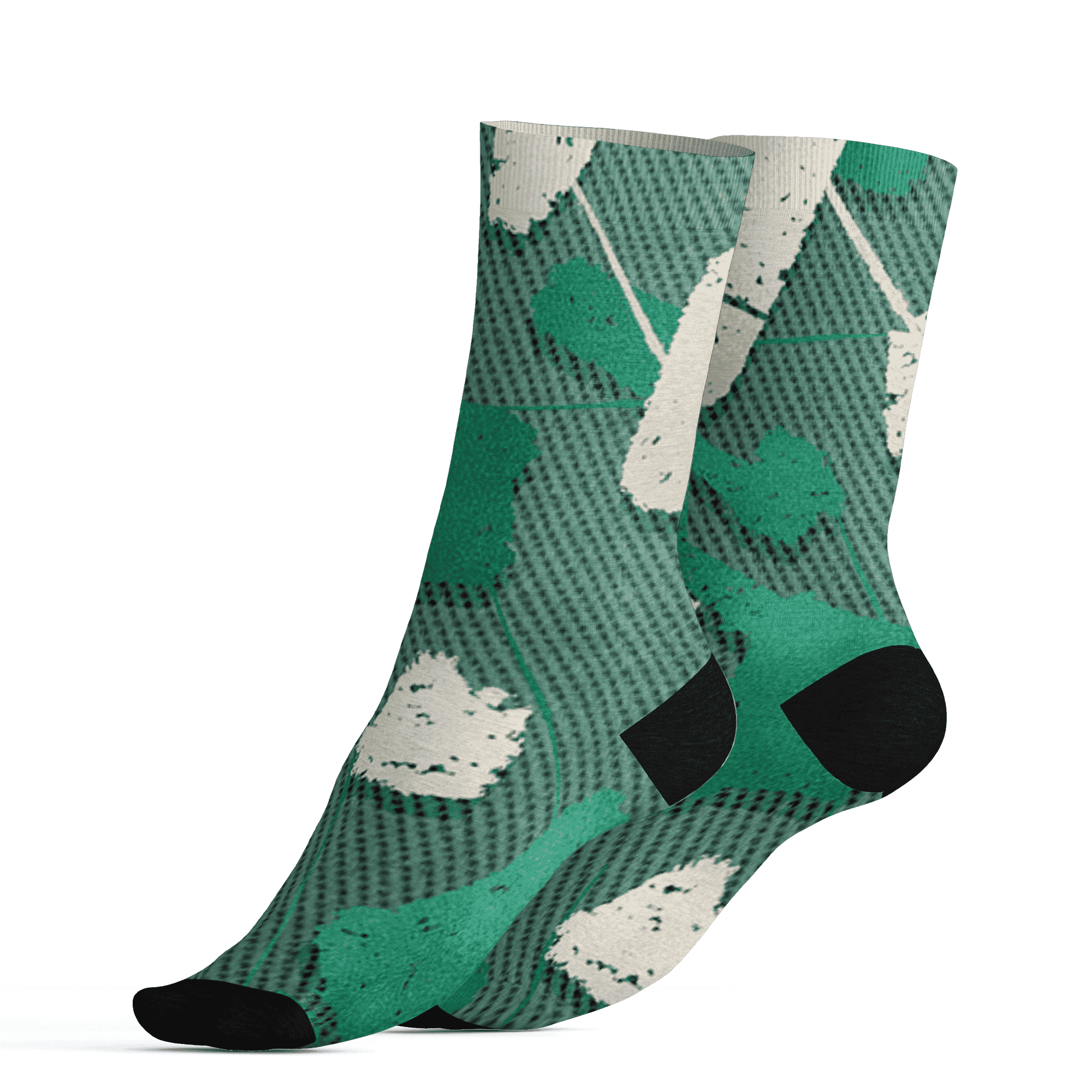 Nina CN Abney 3s Socks Match Built Different 3D All-Over Print Broken - NastyJamz