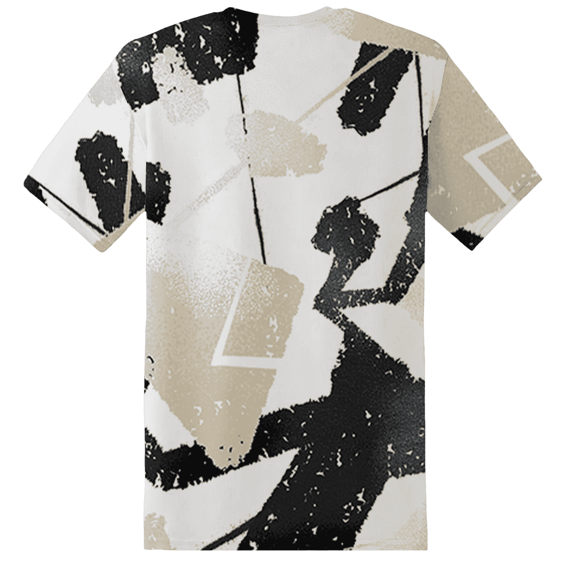 Quaiii 54 3s T Shirt Match Built Different 3D All-Over Print Broken - NastyJamz