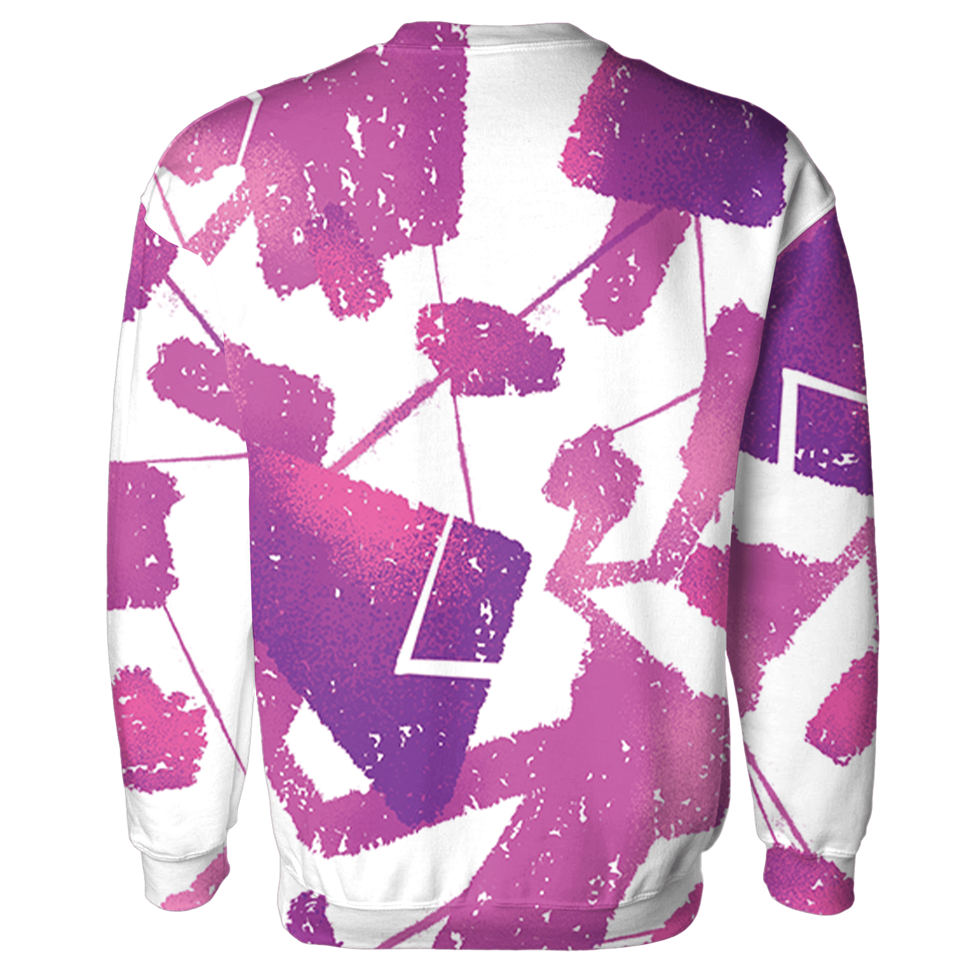 GS Hyper Violet 4s Sweatshirt Match Built Different 3D All-Over Print Broken - NastyJamz