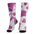 GS Hyper Violet 4s Socks Match Built Different 3D All-Over Print Broken - NastyJamz