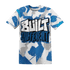 Industrial Blue 4s T Shirt Match Built Different 3D All-Over Print Broken - NastyJamz