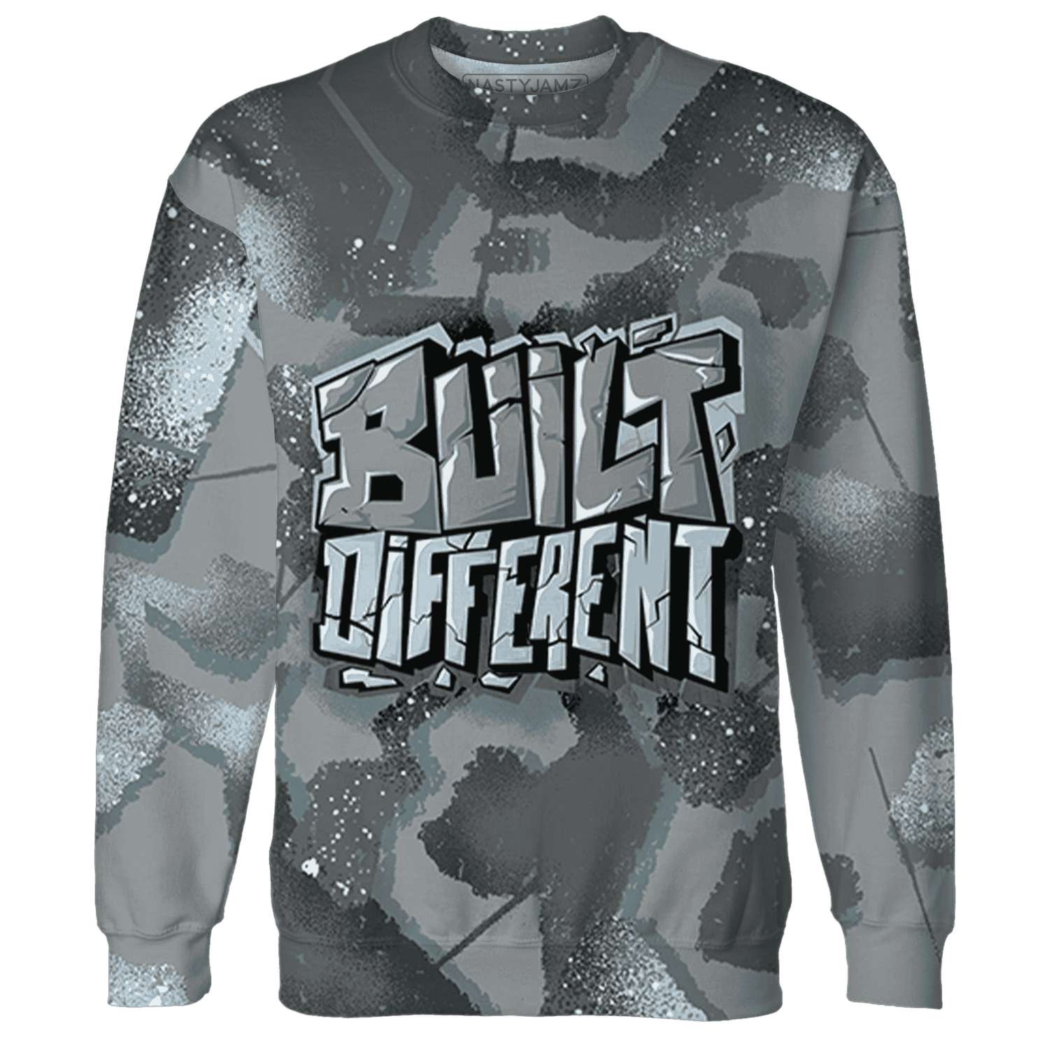 Paris Olympicsss 4s Sweatshirt Match Built Different 3D All-Over Print Broken - NastyJamz