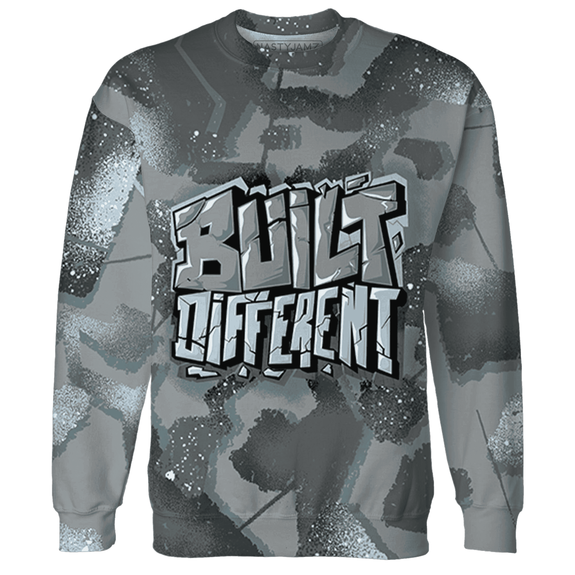 Paris Olympicsss 4s Sweatshirt Match Built Different 3D All-Over Print Broken - NastyJamz