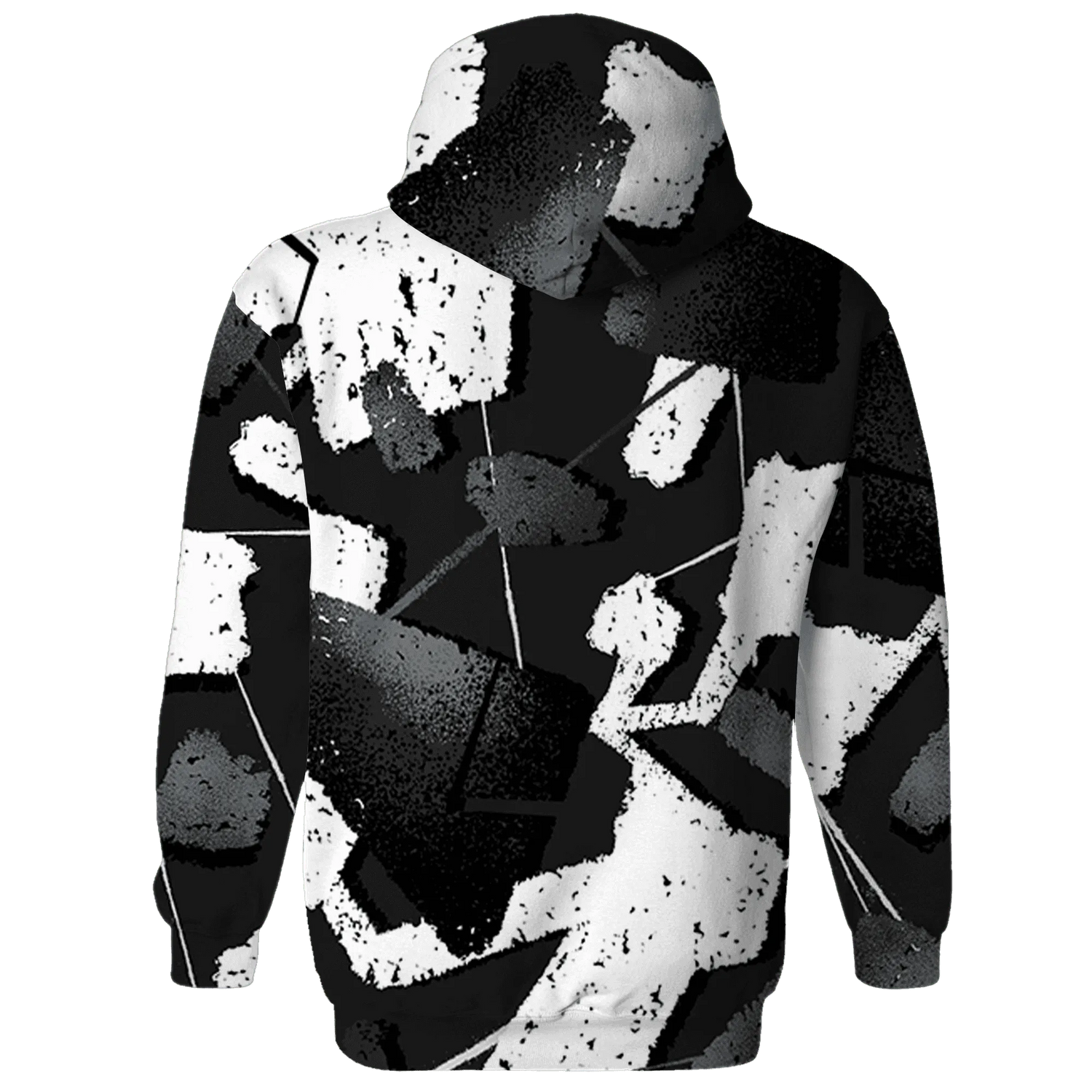 White-Thunder-4s-Hoodie-Match-Built-Different-3D-Broken