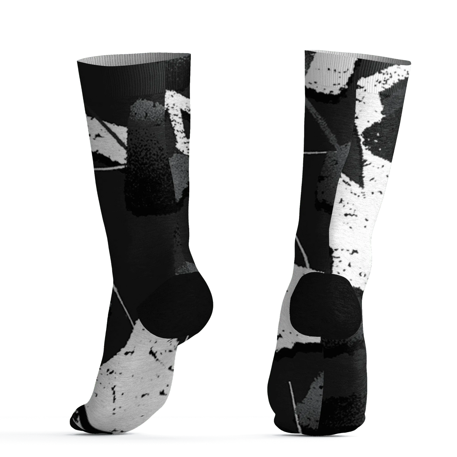 White-Thunder-4s-Socks-Match-Built-Different-3D-Broken