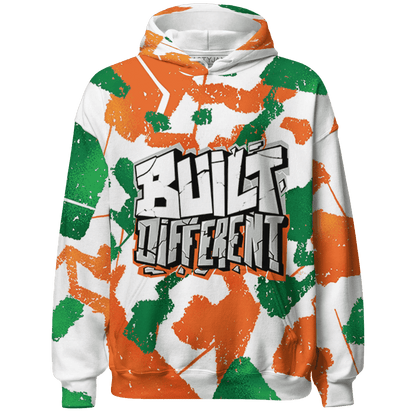 MAM Hurricanes 5s Hoodie Match Built Different 3D All-Over Print Broken - NastyJamz