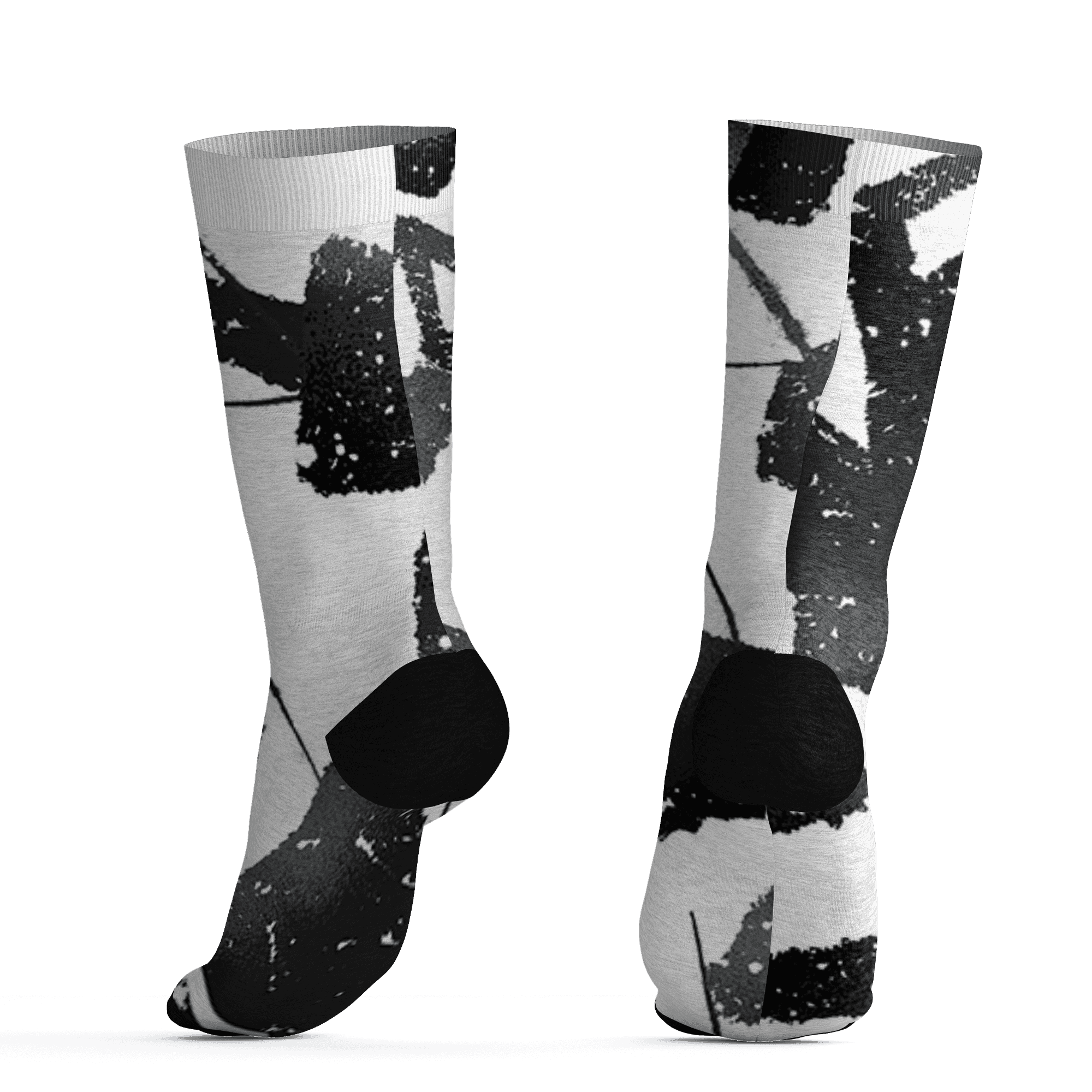 AJ 6 Reverse Oreo Socks Match Built Different 3D All-Over Print Broken - NastyJamz