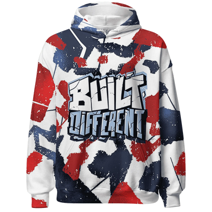 White-Navy-6s-Hoodie-Match-Built-Different-3D-Broken
