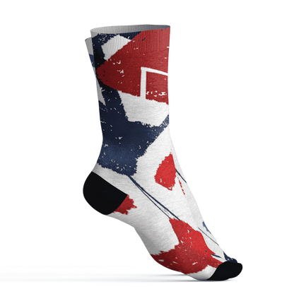 White-Navy-6s-Socks-Match-Built-Different-3D-Broken